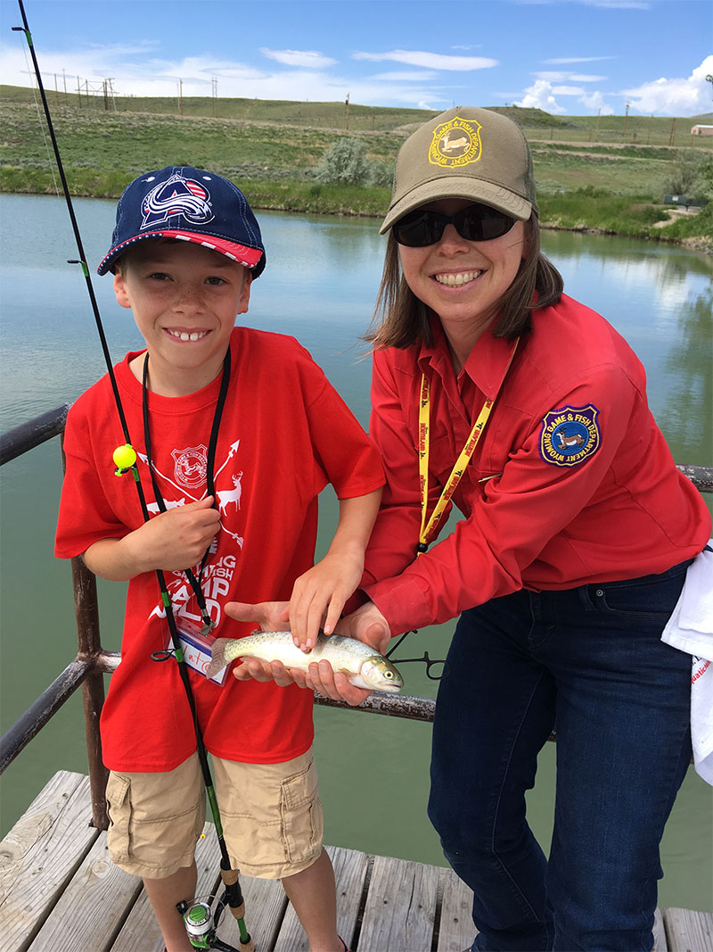 Wyoming Game and Fish Department's Camp WILD
